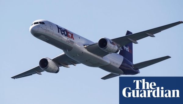 FedEx plane catches fire after bird strike in New Jersey, makes emergency landing