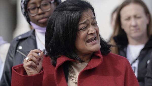 Pramila Jayapal Terrified That Donald Trump Told People They Wouldn’t Have to Vote in Four Years