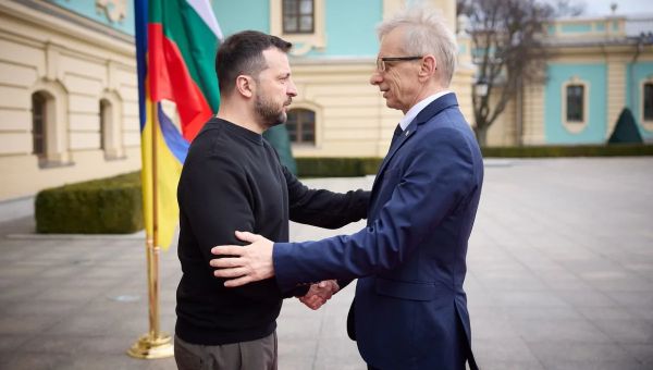 Zelensky meets with Bulgarian PM in Kyiv