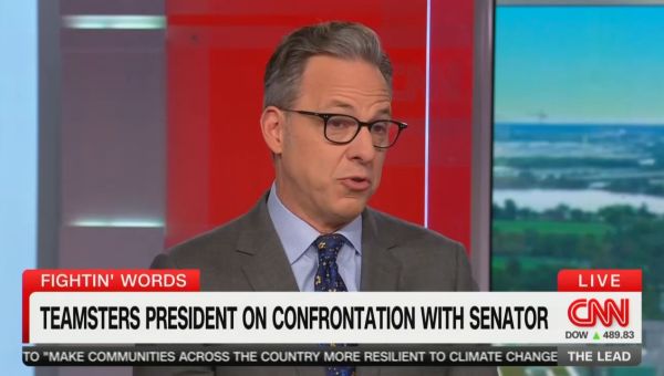 ‘You’re Tweeting Like a 12-Year-Old’: Jake Tapper Challenges Union Boss Who Nearly Came to Blows with GOP Senator