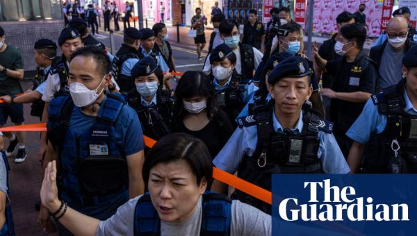 Hong Kong police detain eight people on eve of Tiananmen anniversary