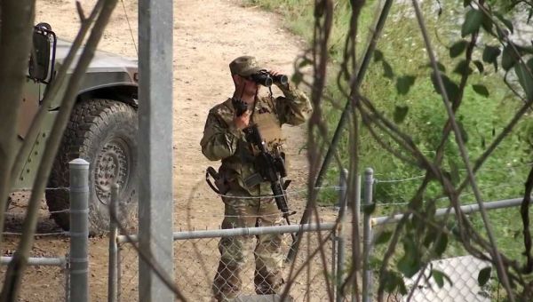 Finally. The Texas National Guard arrives in El Paso