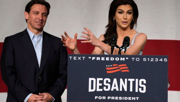 DeSantis kicks off campaign by signalling plans to go harder on Trump