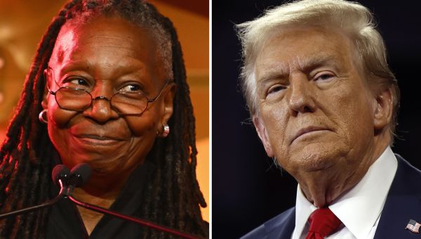 Whoopi Goldberg Fires Back at Trump for Calling ‘The View’ Hosts ‘Dumb’ and Slamming Goldberg as ‘Filthy Dirty’: ‘Are You Dumb? You Hired Me Four Times’