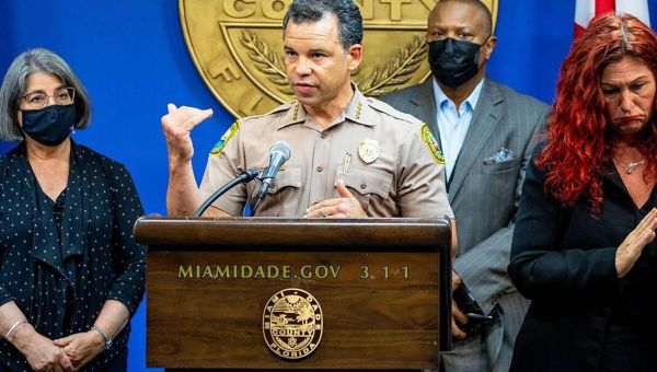Miami police chief in hospital after ‘self-inflicted gunshot wound’