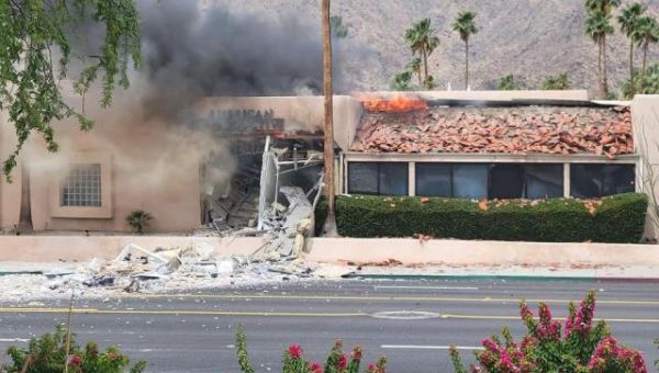 Car explosion outside Palm Springs reproductive health facility leaves 1 dead
