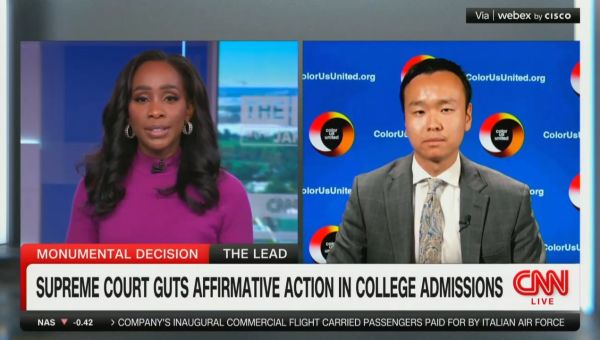 CNN's Abby Phillip Shuts Down Student Activist After He Tells Her 'The Standard Is Lowered' For Black College Applicants