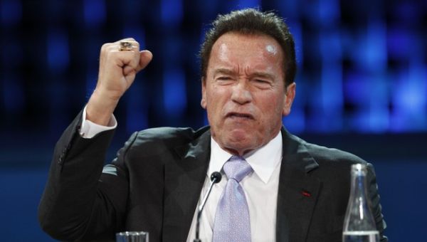 ‘Girlie Man’ Arnold Picks His Candidate, and Let’s Just Say the Reaction Is Brutal