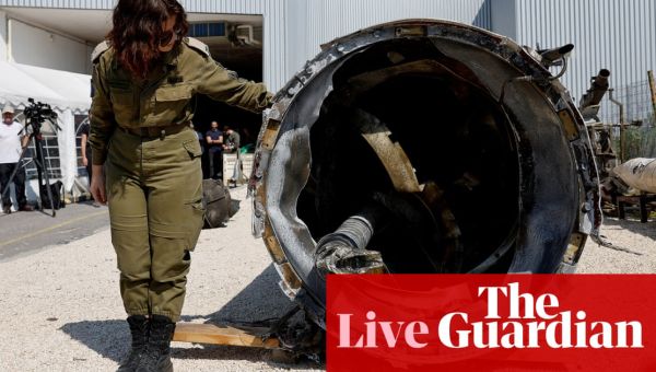 Middle East crisis live: US to sanction Iran missile and drone industry in coming days