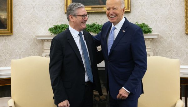 Starmer meets Biden on NATO sidelines - Asian News from UK