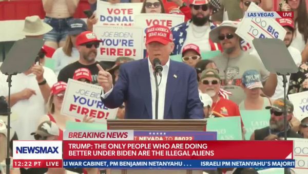 Trump On Heatwave At Nevada Rally: ‘What About Me?’