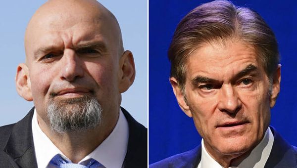 Fetterman, Oz face off in chaotic debate