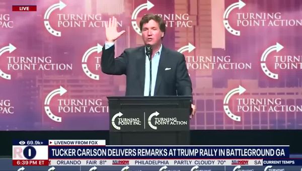 Tucker Carlson’s Gross Rant: Daddy Trump Will Spank Your Kids