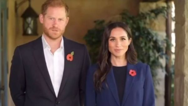 Prince Harry and Meghan make surprise video appearance together on ‘sombre’ clip