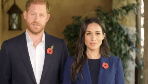 Prince Harry and Meghan’s sombre appearance in video after Trump wins election