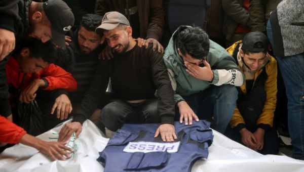 Palestinian hospital director says Israeli strike kills 5 staff in Gaza