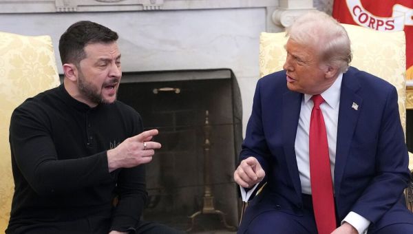 Trump deals Zelensky fresh blow as UK banned from sharing US intel with Ukraine