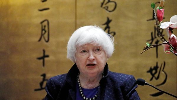 Yellen: US-China Relationship on ‘More Stable Footing’ but More Can Be Done