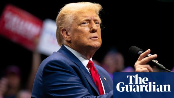 Trump scapegoats migrants again at Georgia rally meant to discuss economy