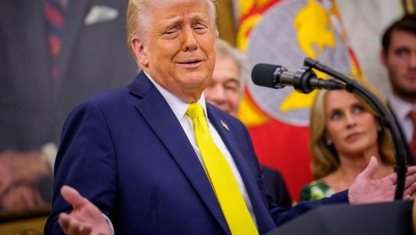 Donald Trump faces mass revolt as US dollar plunges along with approval rating