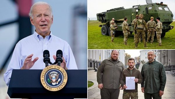 Biden gives Ukraine’s Zelensky another $625 MILLION in aid
