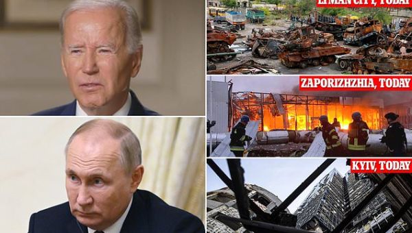 Biden says Putin’s war on Ukraine ‘COULD end in Armageddon’
