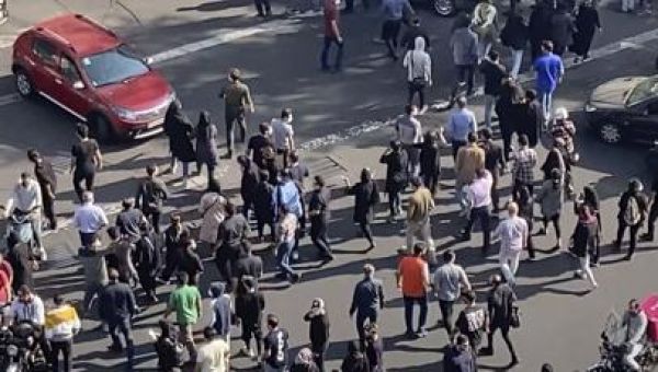 Protesters rally in Iran to mark 40 days since woman’s death