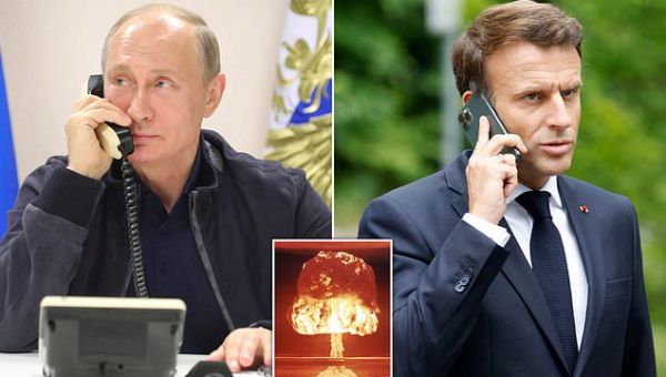 Putin’s deranged Hiroshima threat in conversation with Macron