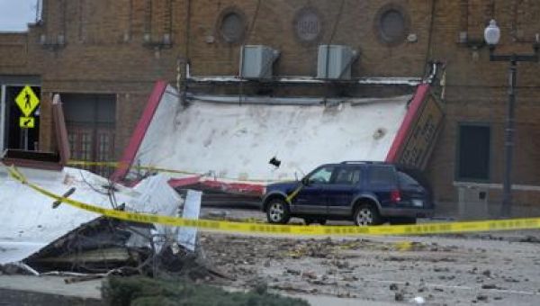 Spring storms sweep through Central Illinois