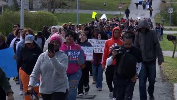 ‘How do you protect a Black kid?’ Protesters demand justice in shooting of Kansas City teenager