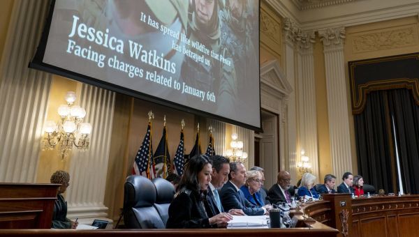 Oath Keepers' Jessica Watkins sentenced to 8 1/2 years in Jan. 6 plot