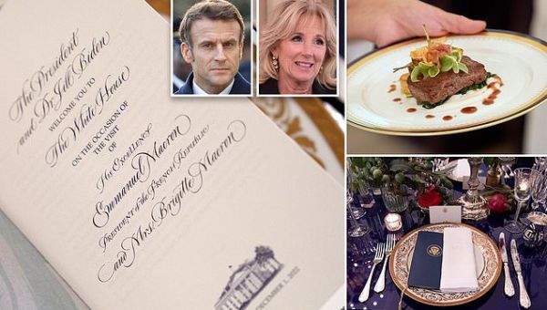 200 lobsters, U.S wine: Details on Bidens’ state dinner for France