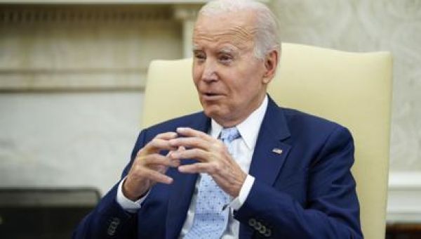 Biden says he had to use Trump-era funds for the border wall. Asked if barriers work, he says ‘No’