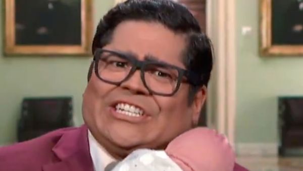 Fake George Santos Absolutely Loses It With ‘Late Show’ Host Colbert