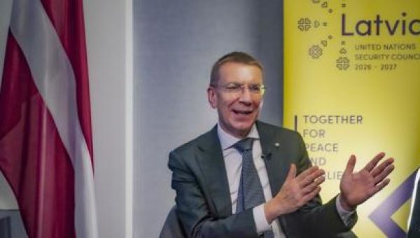 Latvia’s president says West must arm Ukraine to keep Russia from future global adventures