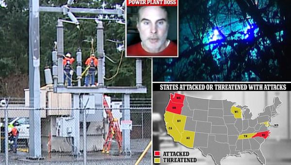 Four electrical substations in Washington state are vandalized