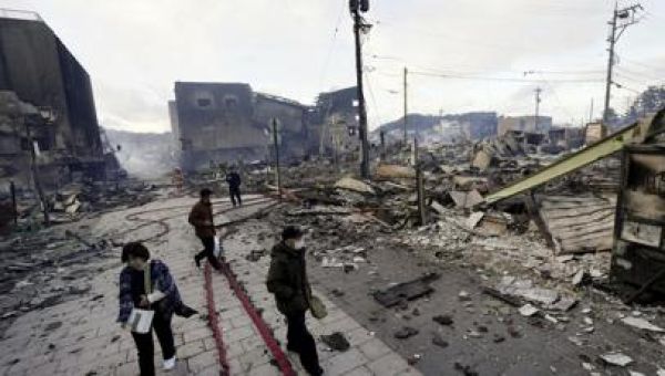 Powerful earthquakes leave at least 55 dead, destroy buildings along Japan’s western coast