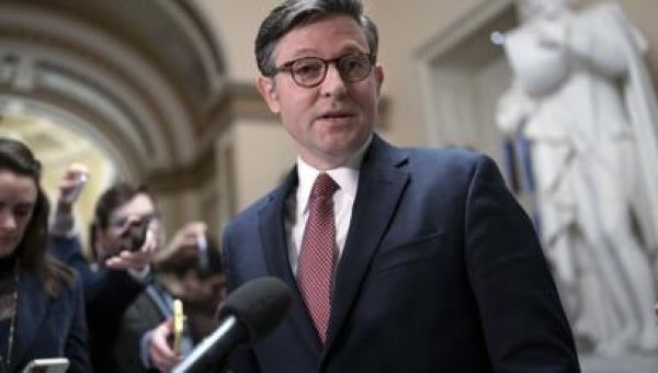 House Speaker Mike Johnson says Biden’s order pausing LNG terminals plays into Putin’s hands