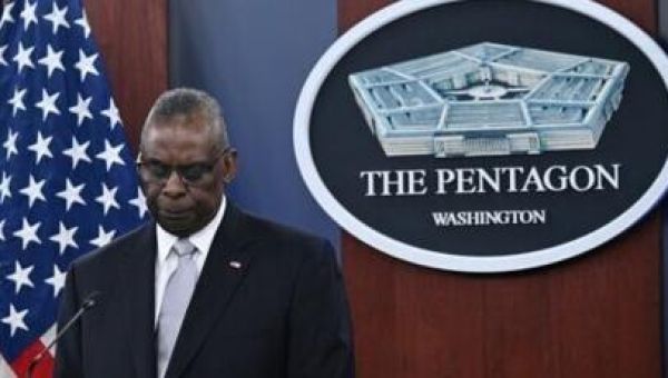 US defense chief treated under general anesthetic, cancels trip