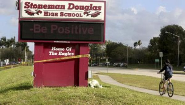 Harris announces new gun safety measures while touring site of Parkland shooting