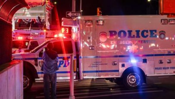 Trump attends wake of slain New York officer, calls for ‘law and order,’ to show contrast with Biden