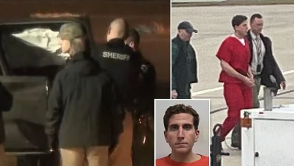 Quadruple murder suspect Bryan Kohberger fitted with SAFETY helmet