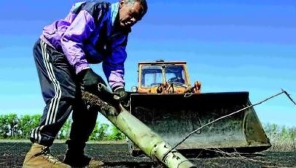 Barrage of drones hits Russia