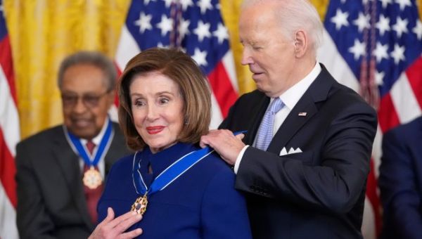 Pelosi on Biden dropping: ‘Sometimes you just gotta take a punch for the children’