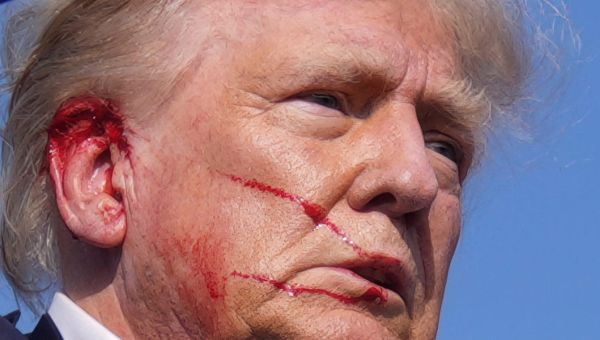 FBI director says there is ‘some question’ whether Trump was hit with a bullet or shrapnel