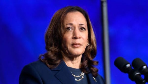 Kamala Harris said Trump’s remarks, where he said she ‘happened to turn Black,’ were ‘the same old show’ of disrespect