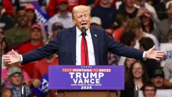 Trump ignites Montana crowd for Republican Senate candidate Tim Sheehy