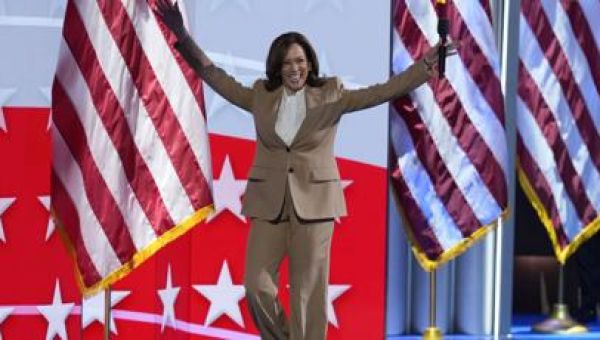 Harris’ surprise tribute, Biden’s swan song and Hillary Clinton’s glass ceiling vision: DNC Day 1 takeaways