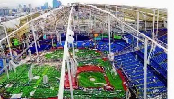 Harris rips Trump for criticism of federal storm response