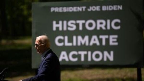 White House unveils new climate goals weeks before Trump's return